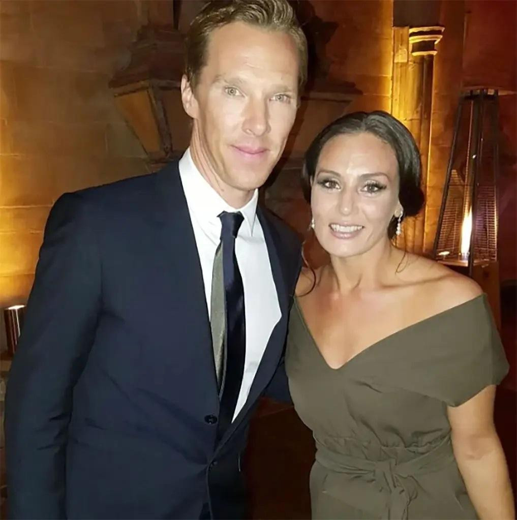 Nữ diễn viên chụp ảnh cùng tài tử Benedict Cumberbatch, thủ vai siêu anh hùng Doctor Strange.