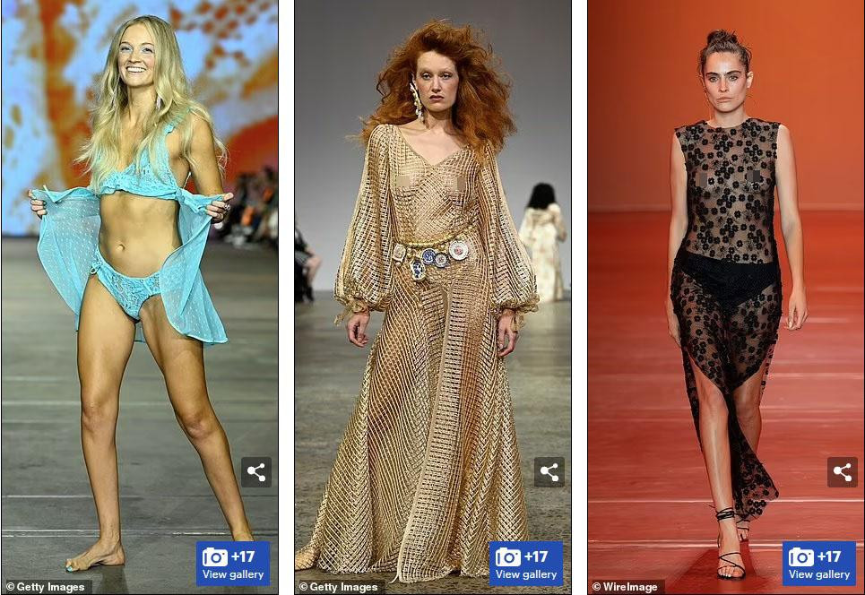 Nhà tạo mẫu Elliot Garnaut đã ví những bộ trang phục "thiếu vải" giống như việc các nhà thiết kế nắm lấy cơ hội lớn hơn khi chúng ta đang sống trong một thế giới hậu đại dịch.