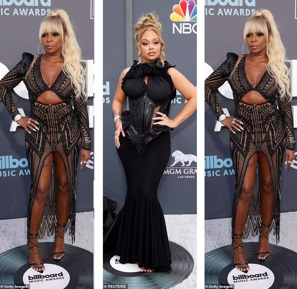 Từ trái sang phải: Chloe Bailey, Latto và Mary J. Blidge. Từ trái sang phải: Chloe Bailey, Latto và Mary J. Blidge.