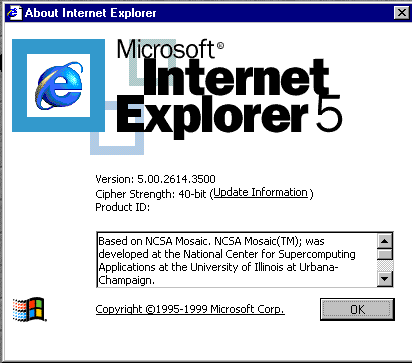 IE 5.0