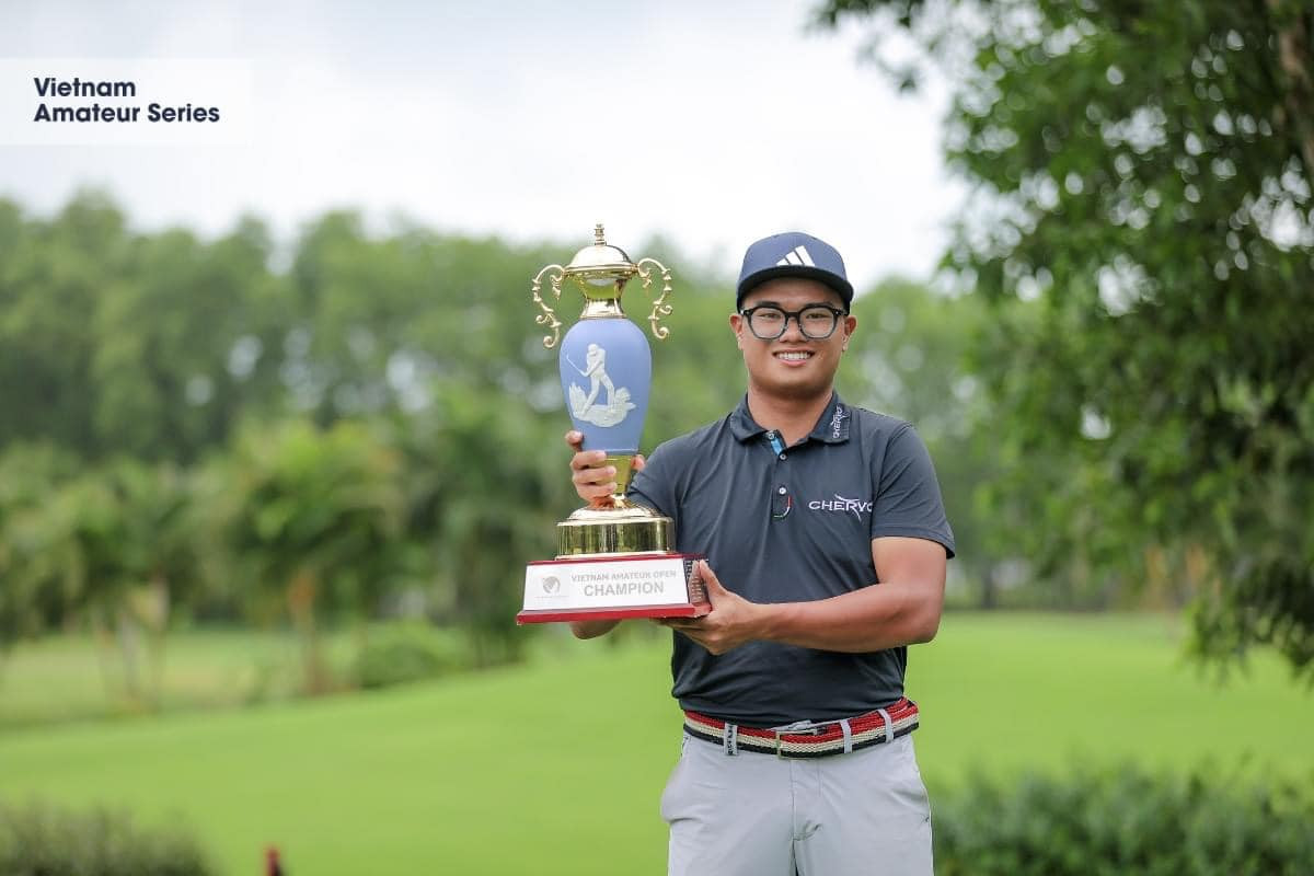 Nguyễn Nhất Long chạy đà hoàn hảo cho giải Vô địch Golf Quốc gia năm 2023 - Cúp VinFast.