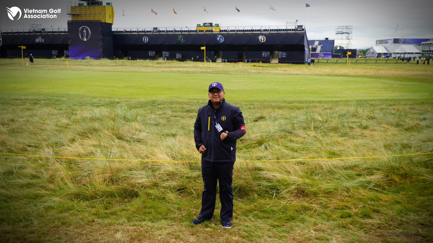 Trọng tài Vũ Nguyên đã có mặt tại The Open 2023. Trọng tài Vũ Nguyên đã có mặt tại The Open 2023.