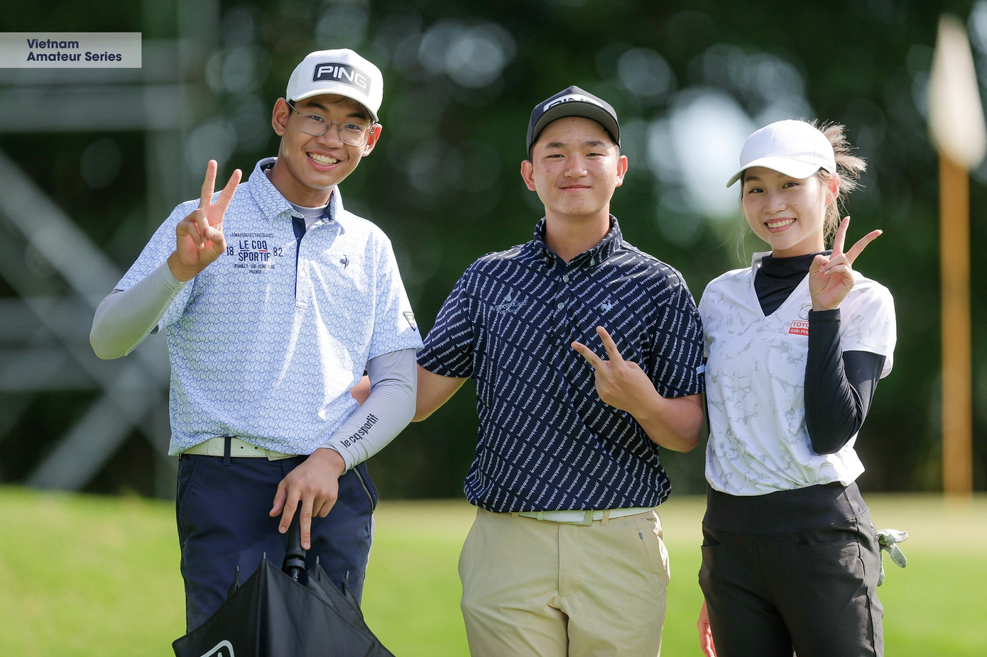 Lê Khánh Hưng, Nguyễn Anh Minh và Đoàn Xuân Khuê Minh (từ trái sang)