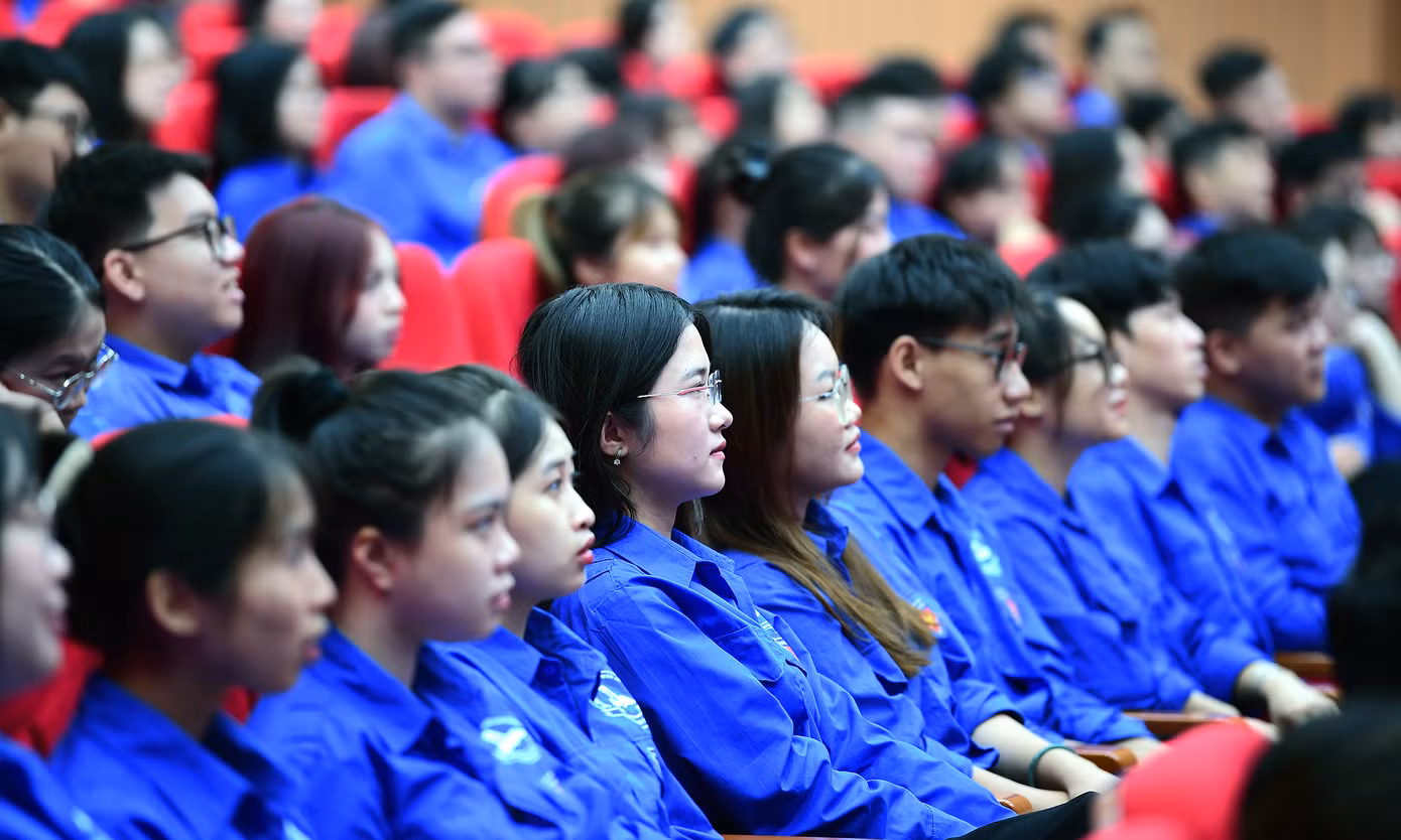 Xây dựng đội hình có tính chuyên môn cao, lựa chọn đoàn viên, thanh niên có năng lực công nghệ thông tin, kỹ năng số. Ảnh: Xuân Tùng