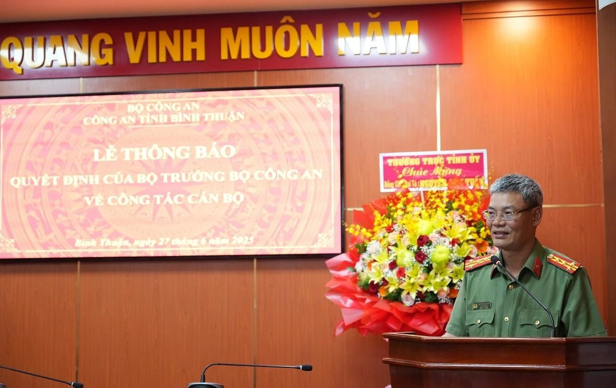 Đại tá Nguyễn Anh Tuấn phát biểu tại buổi lễ. Ảnh: CABT Đại tá Nguyễn Anh Tuấn phát biểu tại buổi lễ. Ảnh: CABT