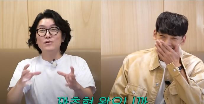 Bi Rain mời Dr.P tham gia chương trình Season B Season để thảo luận về chủ đề tình dục. Ảnh: Cắt màn hình. Bi Rain mời Dr.P tham gia chương trình Season B Season để thảo luận về chủ đề tình dục. Ảnh: Cắt màn hình.