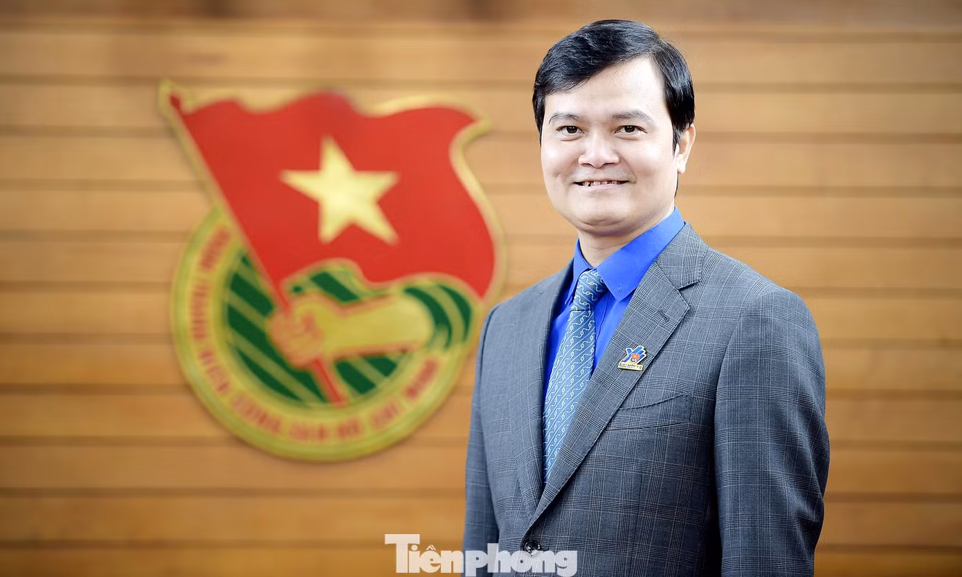 Đồng chí Bùi Quang Huy được tín nhiệm tái đắc cử Bí thư thứ nhất T.Ư Đoàn khóa XII. (Ảnh: Xuân Tùng)