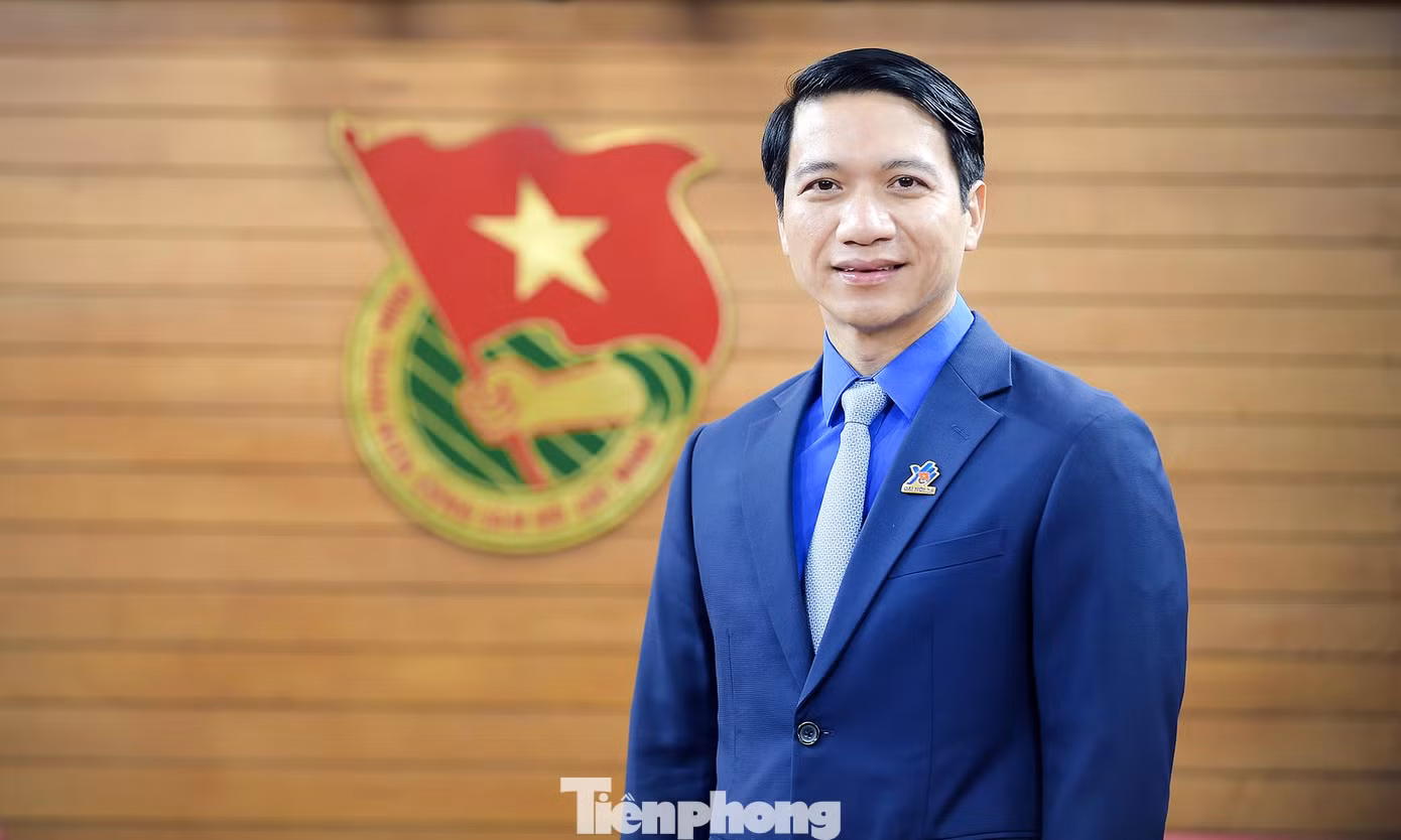 Đồng chí Nguyễn Ngọc Lương - Bí thư T.Ư Đoàn khóa XII. (Ảnh: Xuân Tùng)
