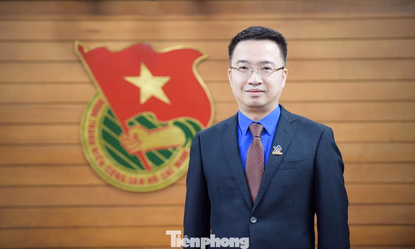 Đồng chí Nguyễn Tường Lâm - Bí thư T.Ư Đoàn khóa XII. (Ảnh: Xuân Tùng)