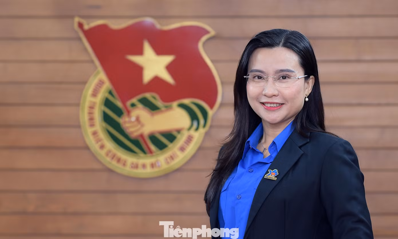 Đồng chí Nguyễn Phạm Duy Trang - Bí thư T.Ư Đoàn khóa XII. (Ảnh: Xuân Tùng)