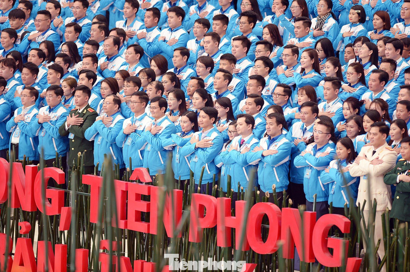 Các đại biểu Đại hội Đoàn toàn quốc lần thứ XII. Ảnh: Dương Triều