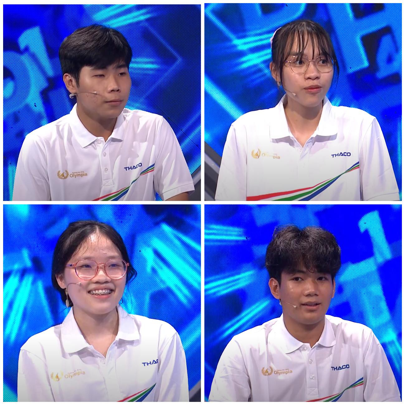 Bốn thí sinh tranh tài trận tuần cuối cùng tháng 3 quý I. Ảnh: FBCT Bốn thí sinh tranh tài trận tuần cuối cùng tháng 3 quý I. Ảnh: FBCT