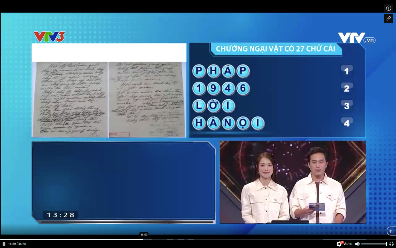 Việt Thành đã giải đáp chính xác từ khóa Vượt chướng ngại vật cần tìm. Việt Thành đã giải đáp chính xác từ khóa Vượt chướng ngại vật cần tìm.