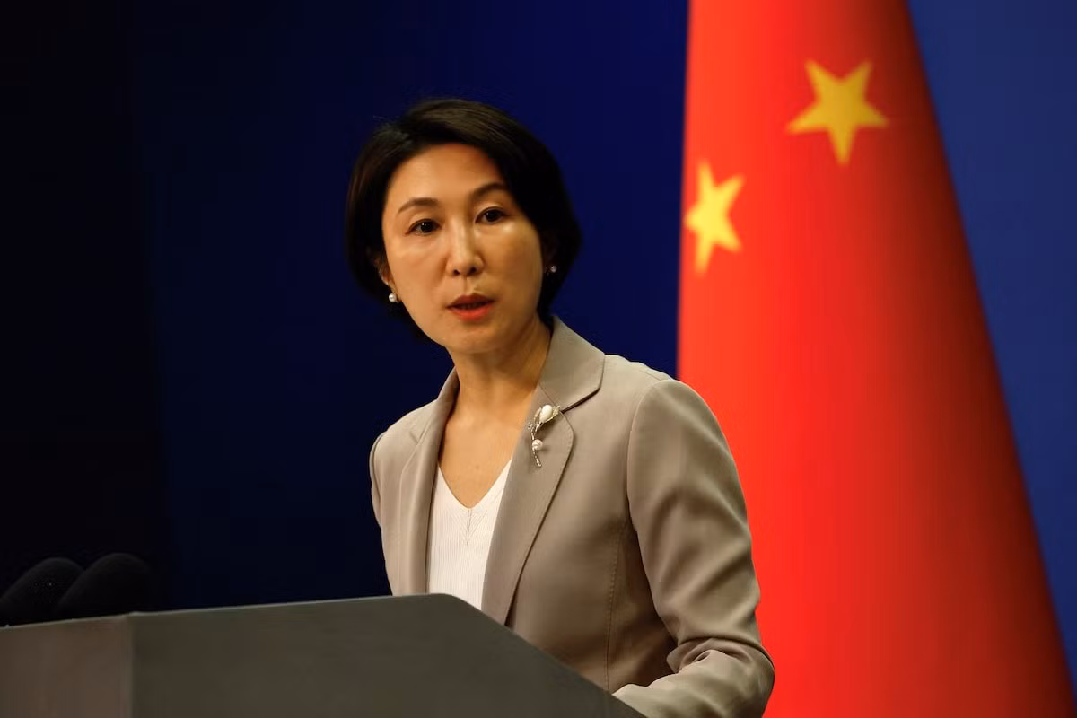 Người phát ngôn Bộ Ngoại giao Trung Quốc Mao Ninh. (Ảnh: Reuters)