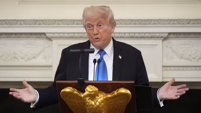 Tổng thống Mỹ Donald Trump. (Ảnh: AP)