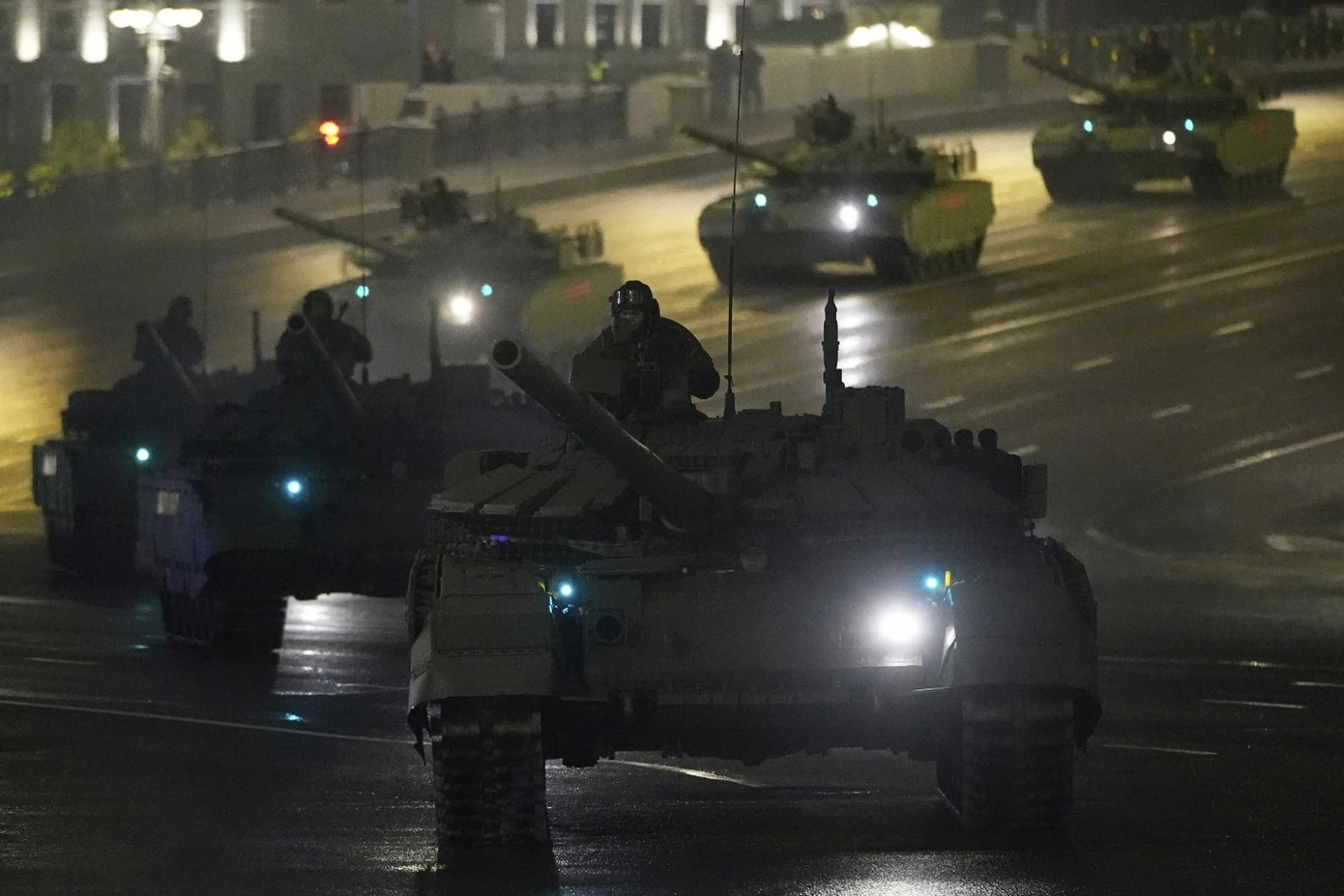 Xe tăng T-90. (Ảnh: AP)