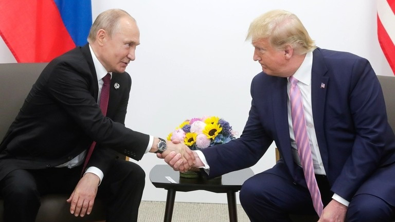 Tổng thống Nga Vladimir Putin và Tổng thống Mỹ Donald Trump. (Ảnh: Getty Images)