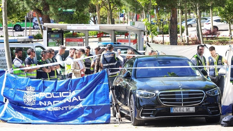 Hiện trường vụ việc. (Ảnh: Global Look Press) Hiện trường vụ việc. (Ảnh: Global Look Press)