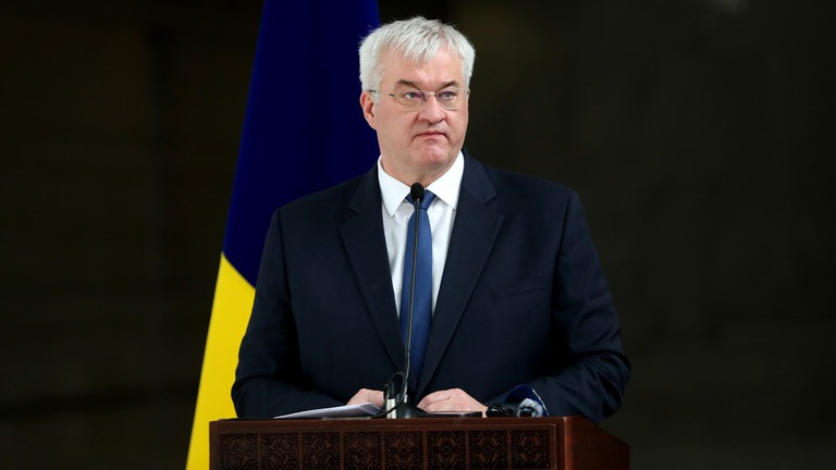 Bộ trưởng Ngoại giao Ukraine Andrii Sybiha. (Ảnh: Getty Images) Bộ trưởng Ngoại giao Ukraine Andrii Sybiha. (Ảnh: Getty Images)