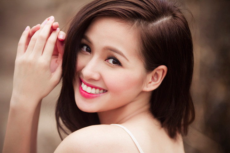 Tâm Tít với vẻ đẹp dịu dàng, tiểu thư