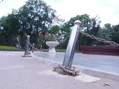 Một góc công viên Thống Nhất