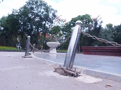 Một góc công viên Thống Nhất