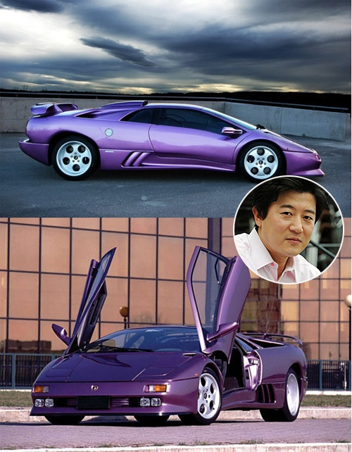 Park Sang Min lái Lamborghini Diablo VT 6.0. Park Sang Min lái Lamborghini Diablo VT 6.0