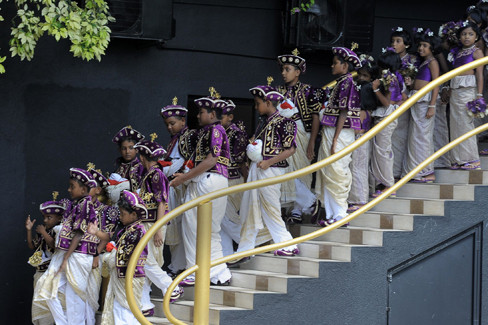 Những cậu bé góp mặt trong lễ cưới