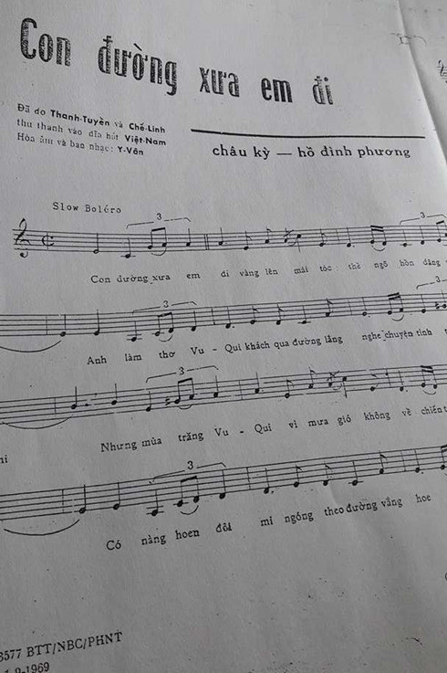 Đã xác định được bản gốc của ca khúc 'Con đường xưa em đi' ảnh 1