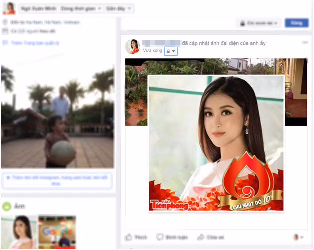 Thay ảnh đại diện Facebook hưởng ứng Chủ Nhật Đỏ 2018 ảnh 4