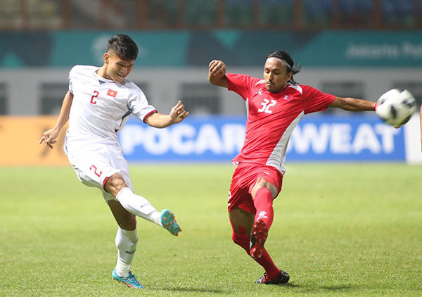 Olympic Việt Nam hạ Nepal, sớm giành vé vào vòng 1/8 ASIAD ảnh 9