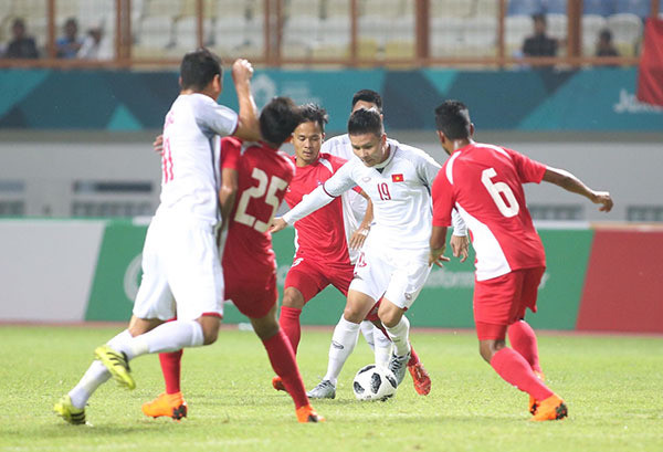 Olympic Việt Nam hạ Nepal, sớm giành vé vào vòng 1/8 ASIAD ảnh 15