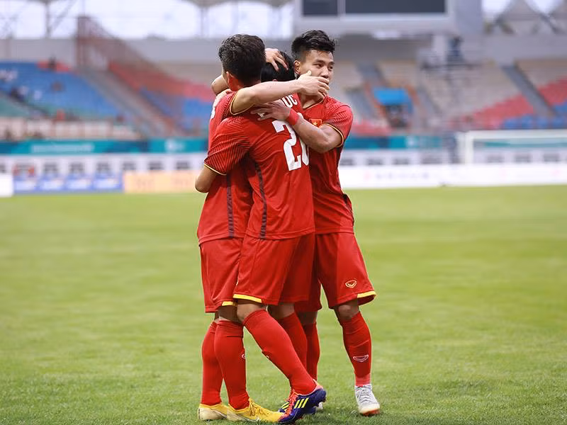 Olympic Việt Nam thắng '3 sao' Pakistan ở trận ra quân ASIAD 18 ảnh 21