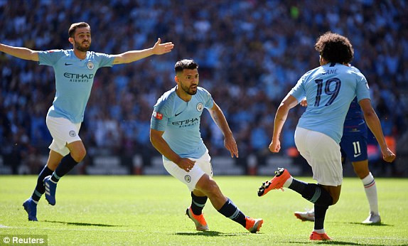 Aguero lập cú đúp, Man City đoạt Siêu cup Anh ảnh 10