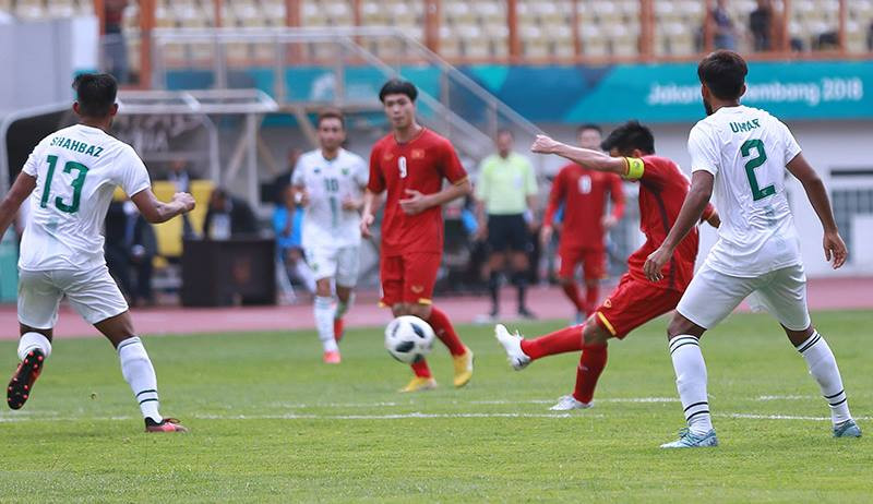 Olympic Việt Nam thắng '3 sao' Pakistan ở trận ra quân ASIAD 18 ảnh 15