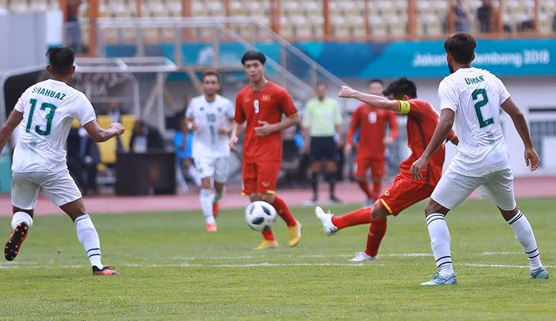 Olympic Việt Nam thắng '3 sao' Pakistan ở trận ra quân ASIAD 18 ảnh 15