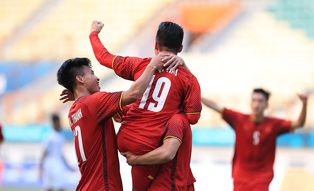 Olympic Việt Nam thắng '3 sao' Pakistan ở trận ra quân ASIAD 18 ảnh 13