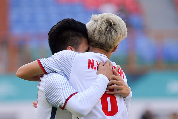 Olympic Việt Nam đánh bại Nhật Bản, đứng nhất bảng tại ASIAD 18 ảnh 9