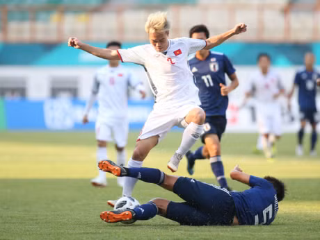 Olympic Việt Nam đánh bại Nhật Bản, đứng nhất bảng tại ASIAD 18 ảnh 11