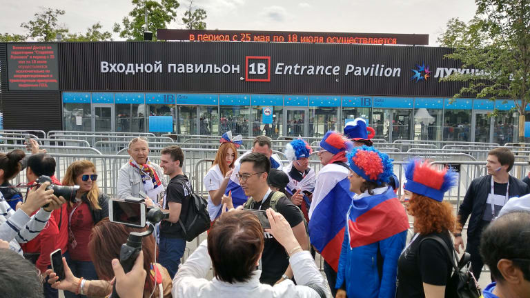 Nước Nga tưng bừng náo nhiệt khai hội World Cup 2018 ảnh 45