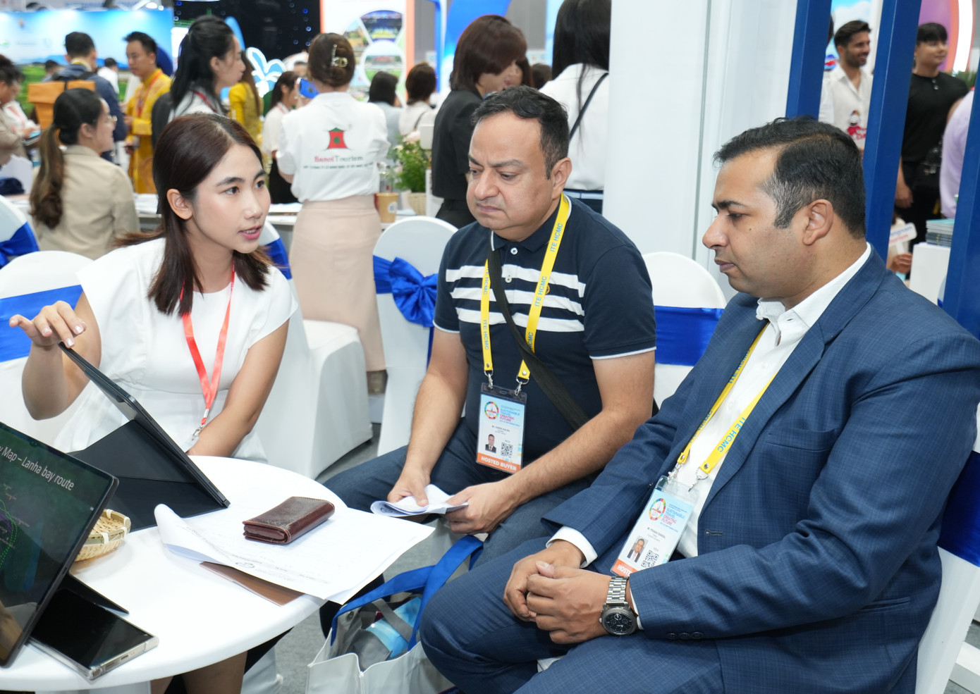 Nhiều cuộc hẹn thương mại B2B đã được diễn ra Nhiều cuộc hẹn thương mại B2B đã được diễn ra