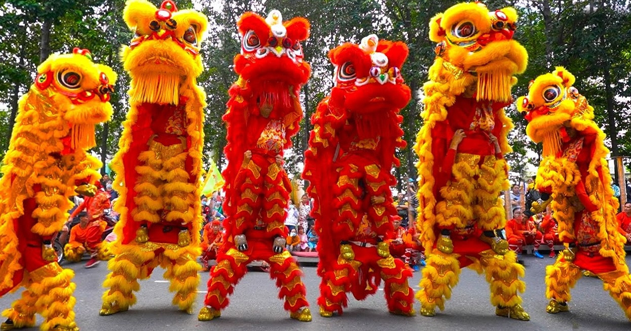 Múa Lân- Sư- Rồng luôn gắn với các sự kiện lớn