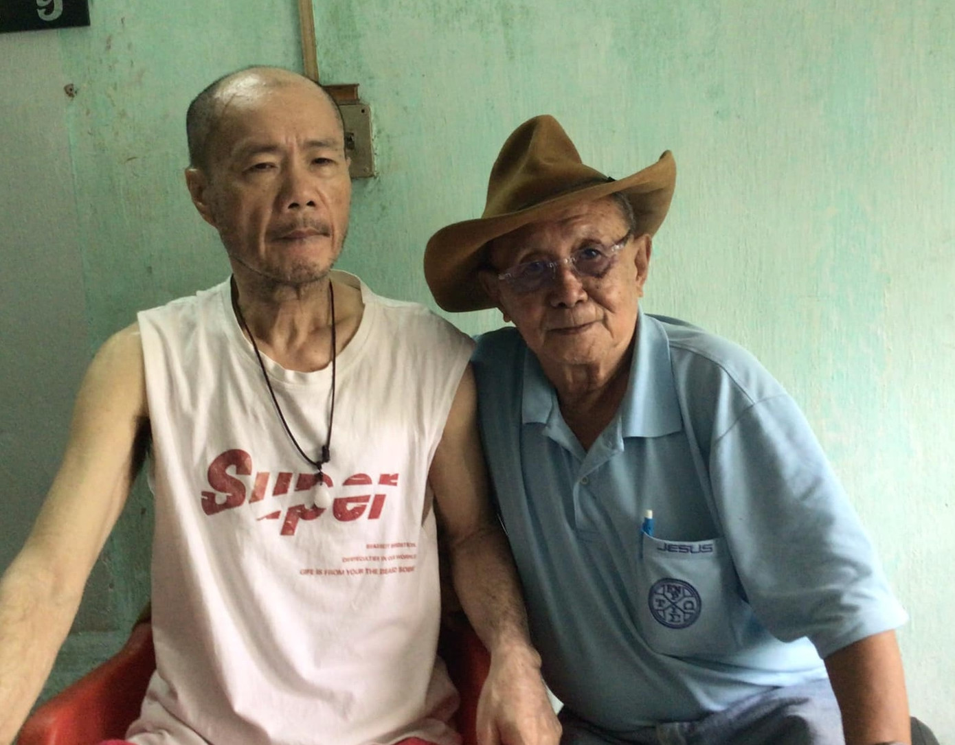 Tô Thanh Phương và nhà thơ Thiên Hà. Tô Thanh Phương và nhà thơ Thiên Hà.