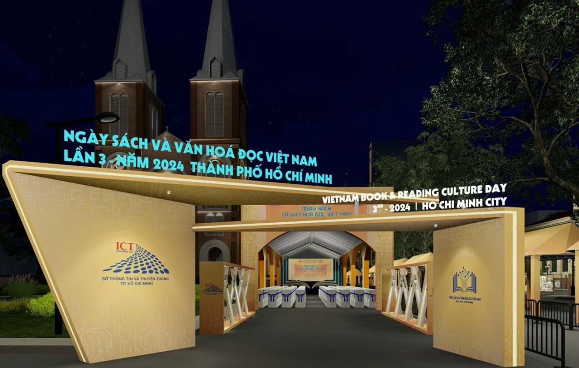 Mô hình Ngày sách và Văn hóa đọc TPHCM năm 2024. Mô hình Ngày sách và Văn hóa đọc TPHCM năm 2024.
