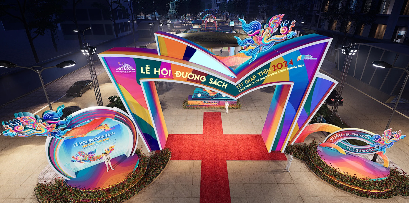 Đường Sách Tết Giáp Thìn mang thông điệp về sự trân trọng tri thức