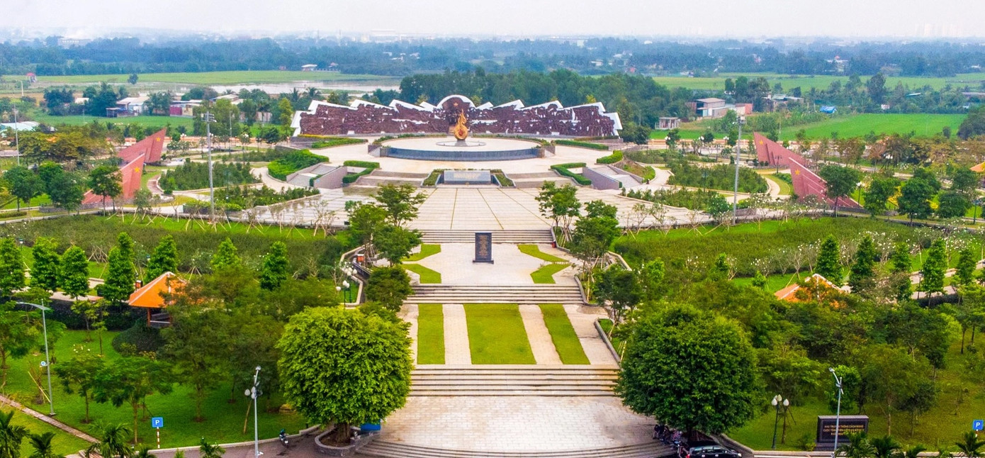 Khu truyền thống Mậu Thân nhìn từ trên cao