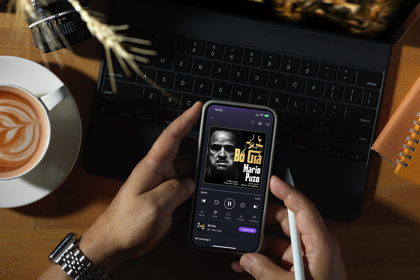 Bản sách nói Voiz FM Bố già. Bản sách nói Voiz FM Bố già.