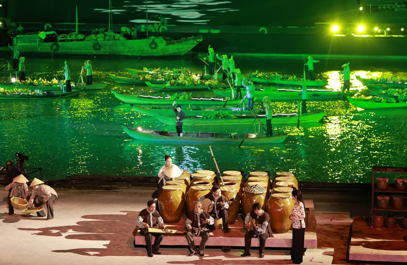 Hoạt cảnh giới thiệu không gian văn hoá miền Tây Nam bộ