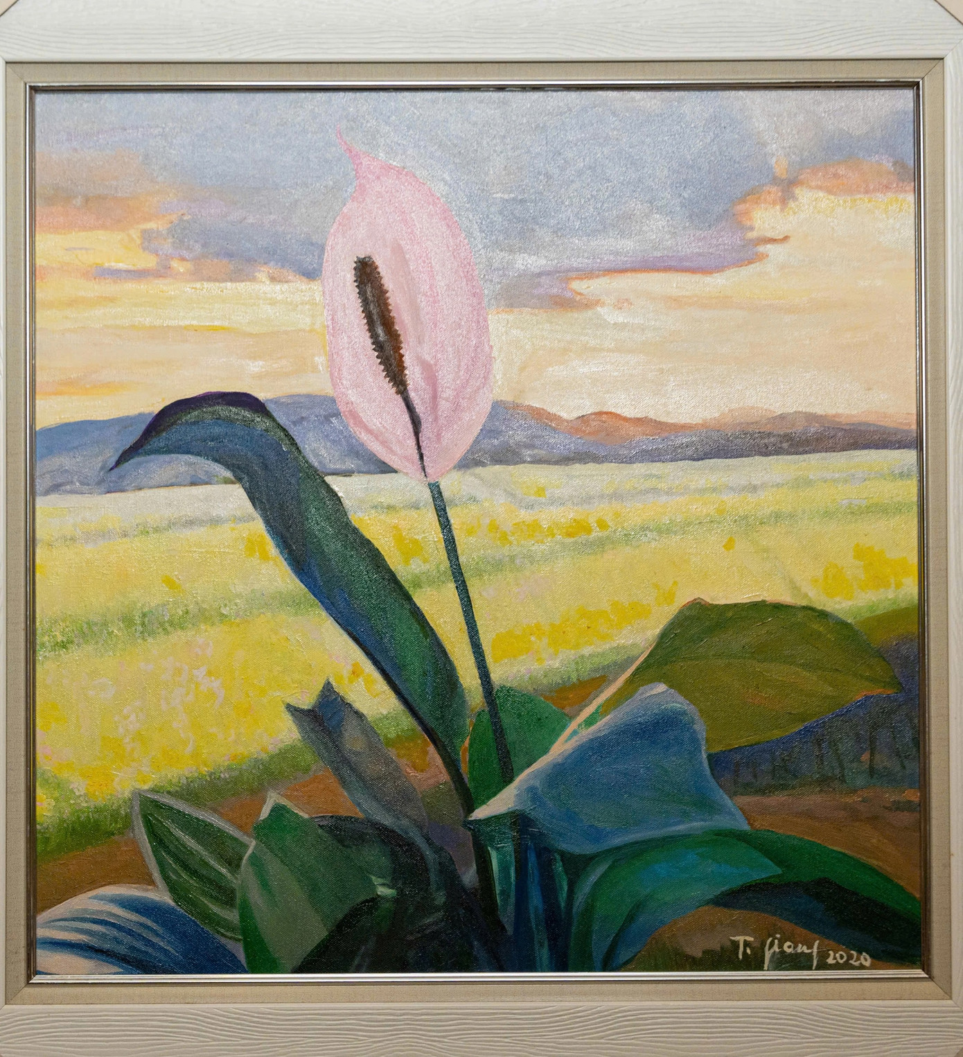 Bức tranh Hồn quê. Bức tranh Hồn quê.