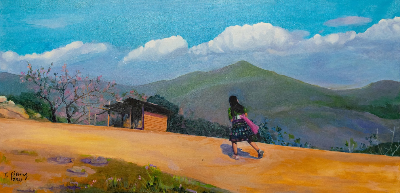 Dạo bước cùng mây.